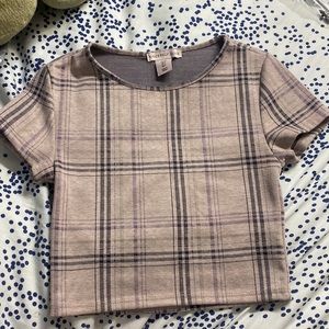 Sincerely Jules Plaid Crop Top